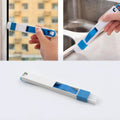 2 in 1 Multi-Function Plastic Window Slot Wardrobe Dust Removal Cleaning Brush your brand