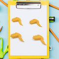 Cute Erasers, Pencil Eraser, Chicken Wings Chicken Legs Eraser Student School Supplies Gifts Chicken Rubber Drawing Small Eraser Office Accessory Fun Back to School Supplies Gifts Party Favor for Kids Adults Students (8 Pcs Set) your brand