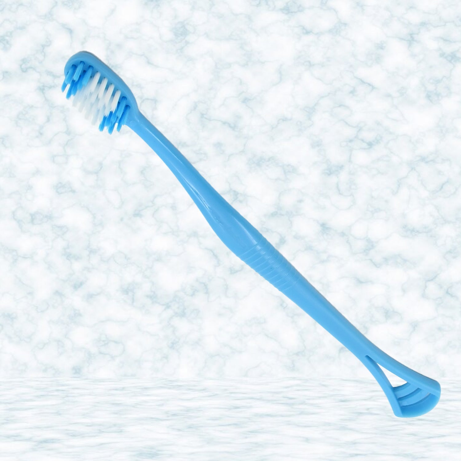 2 in 1 Soft Toothbrush and Tongue With Toothbrush Cover Cleaner Scraper for Men and Women, Kids, Adults Plastic Toothbrush Cover / Case / Holder (1 Pc) - Shopmania Wholesale