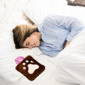 Paw Print Small Hot Water Bag with Cover for Pain Relief your brand