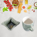Ceramic Tea / cups / Mug Set Including Snacks / Serving Bowl Milk Cup, Coffee Cup, Tea Cup, Breakfast Cup, Drinking Mug or Outdoor for Household, Gift for Birthday, Wedding Party (4 Pcs set) - Shopmania Wholesale
