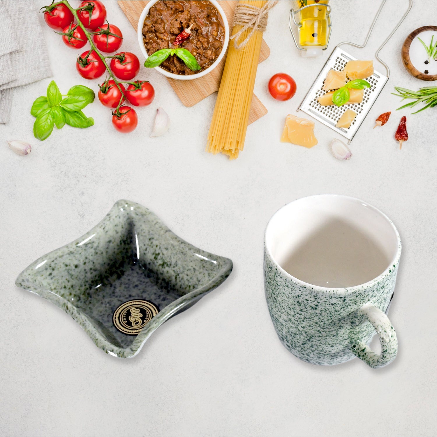 Ceramic Tea / cups / Mug Set Including Snacks / Serving Bowl Milk Cup, Coffee Cup, Tea Cup, Breakfast Cup, Drinking Mug or Outdoor for Household, Gift for Birthday, Wedding Party (4 Pcs set) - Shopmania Wholesale