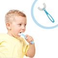 Comfortable large toothbrush for kids, U-shaped design