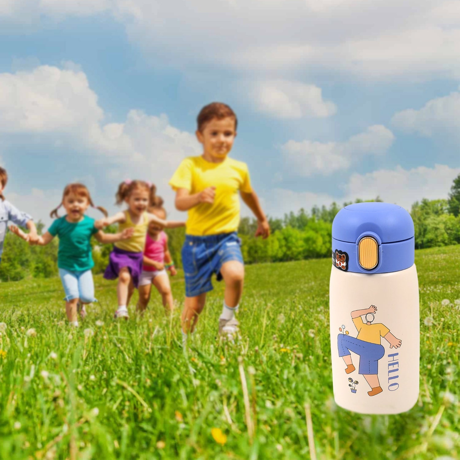 Double walled Stainless Steel Water Bottle (420 ML Approx) - Shopmania Wholesale