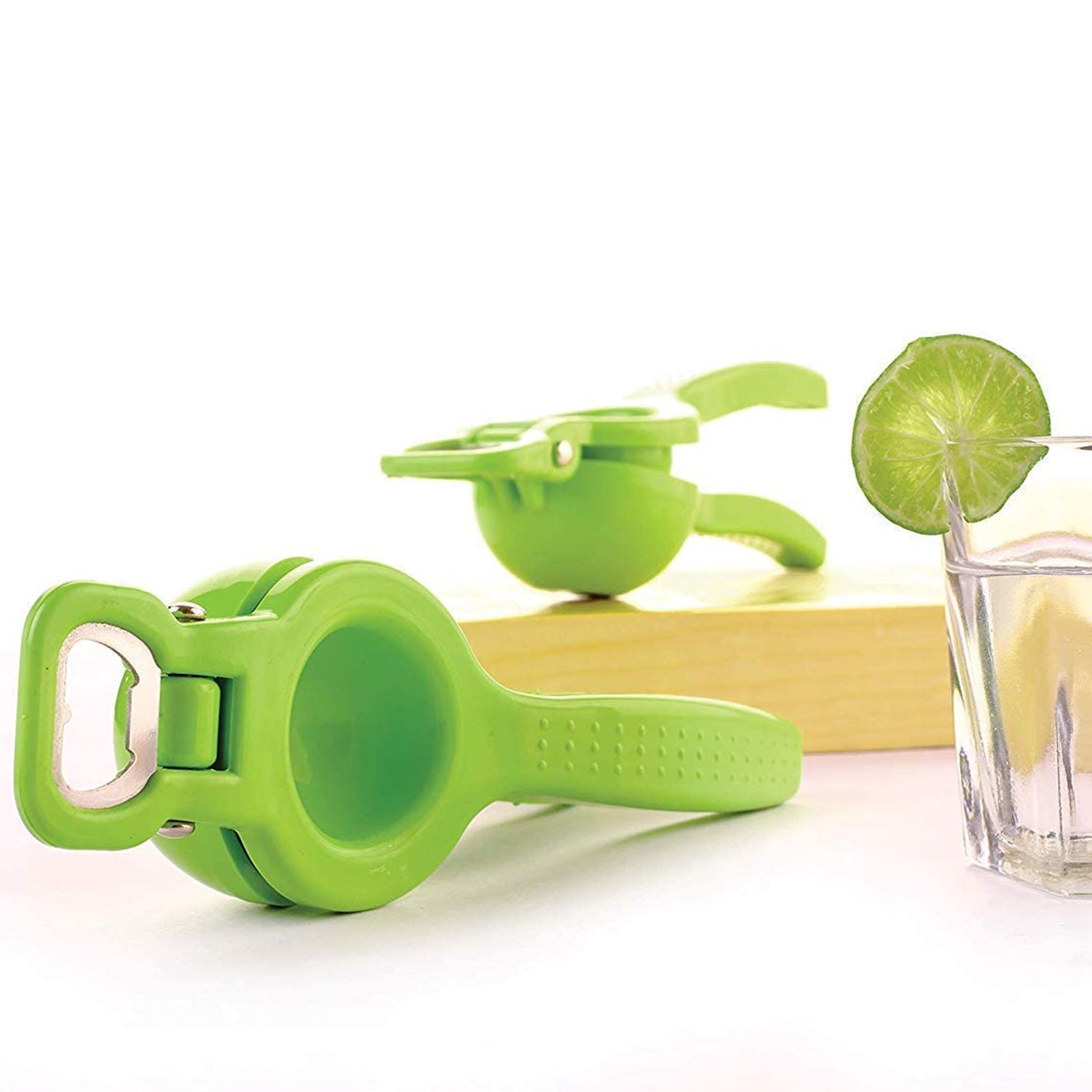 Kitchen 2 in 1 Unbreakable Lemon Squeezer and Bottle Opener (1 Pc) - Shopmania Wholesale