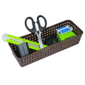 Plastic Multipurpose Desk Organizer Tray Office Drawer Dividers Storage Bins for Kitchen, Bathroom, Office, Makeup, Bedroom Dresser, Craft Basket Rack Multicolour (6 Pcs Set) your brand