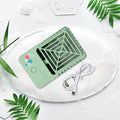 MINI DESKTOP FAN RECHARGEABLE TABLE FAN HANDHELD FAN USB FAN DESK FAN COOLING FAN FOR HOME , OFFICE , CAR, & MULTI USE FAN (Battery Not Include) your brand