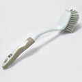 Bristle brush for bathroom and kitchen cleaning, flexible design