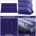 Velvet Air Inflatable Travel Pillow (Blue) - Shopmania Wholesale