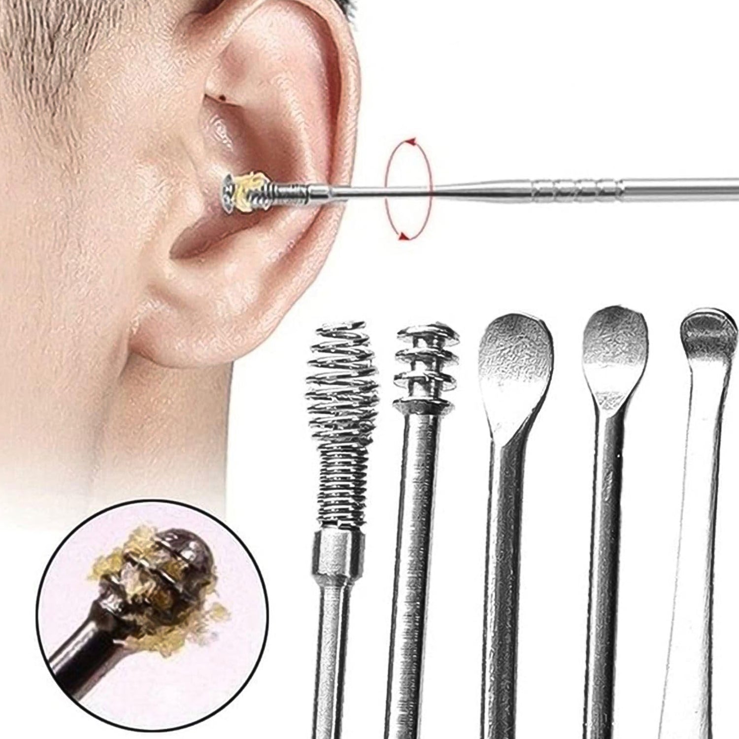 Small 6 Pcs Earwax Removal Kit - Shopmania Wholesale
