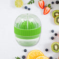 Manual Drink Orange Lemon Citrus Lime Fruit Juice Juicer Squeezer, BPA Free, Press & Pourer With Lid Plastic Manual (1 Pc) - Shopmania Wholesale