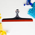 Plastic Kitchen Wiper | Ideal for Kitchen Platform, Windows, Glass, & Car Windshield | Silicone Head | Multicolor | Pack of 1 pc - Shopmania Wholesale