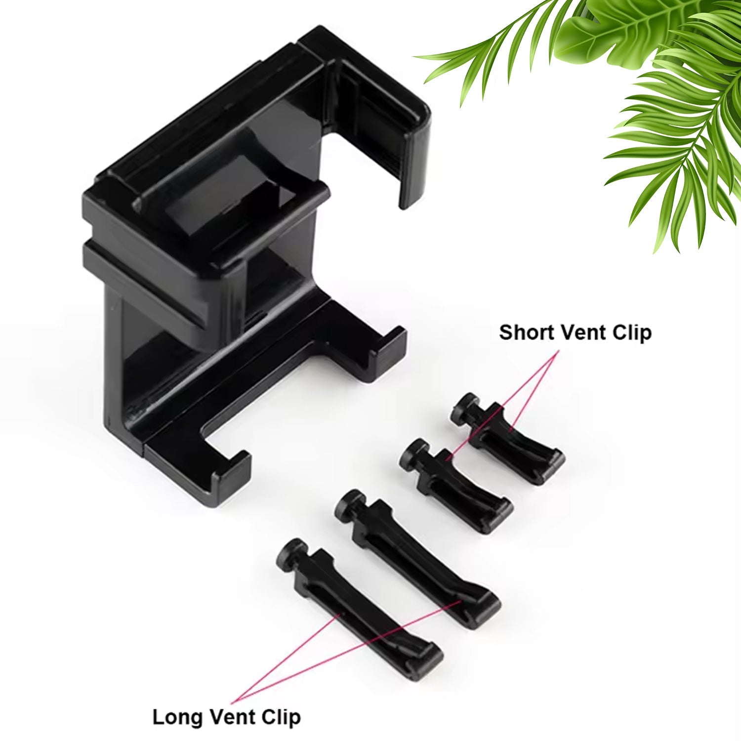 12857 Smartphone Car Phone Holder Car Air Conditioning Vent Phone Holder, Holder Stand for Mobile Phone Cellphone GPS, Dashboard Bracket for Car (1 Pc) - Shopmania Wholesale