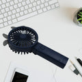 17731 Portable Small Electric Fan Handheld, USB Rechargeable Mini Student Handheld Class Personal Fan (1 Pc / Mix Color Design) - Shopmania Wholesale
