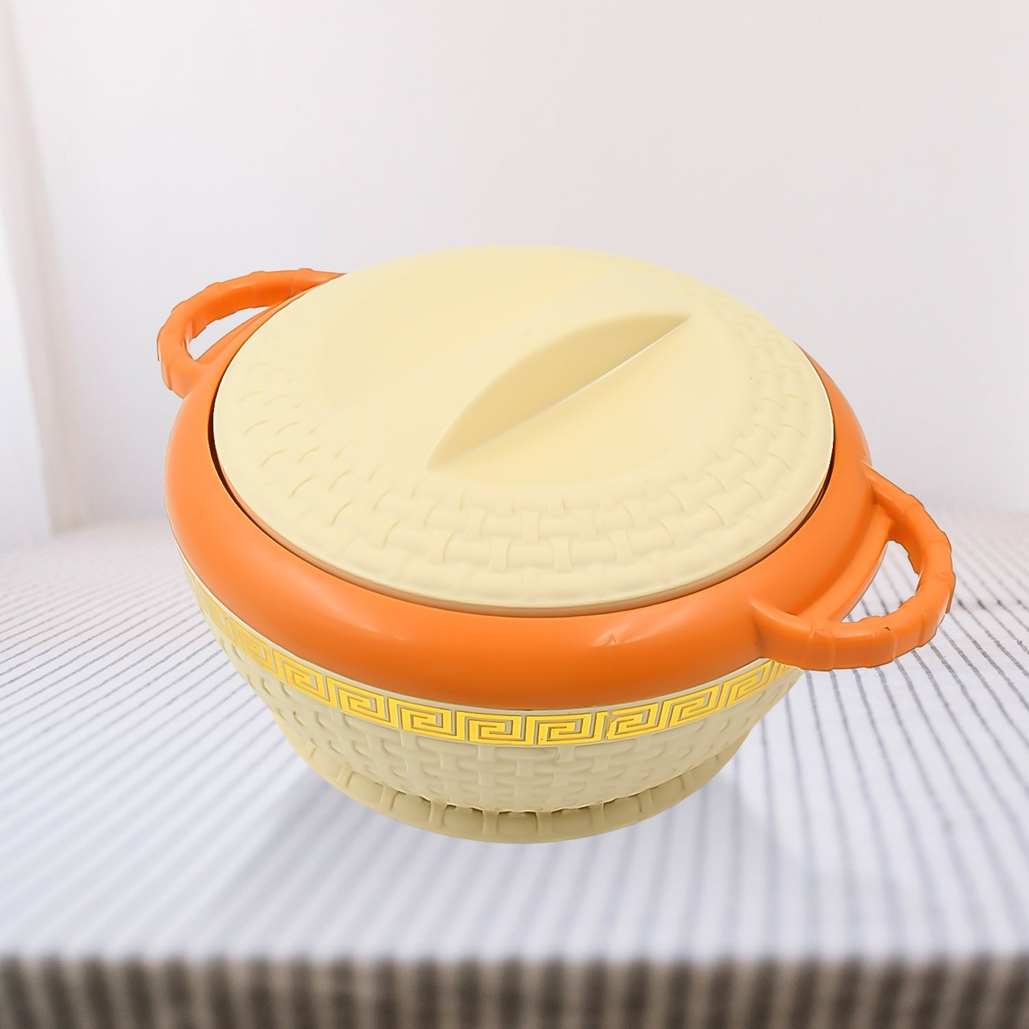 Insulated Hot Pot With Inner Stainless Steel Serving Casserole with Lid (800 ML Approx) - Shopmania Wholesale