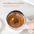 Stirring Coffee Mug | Magnetic Stirring Coffee Cup | Stainless Steel Mug for Milk | Travel Mixing Cup | Self Stirring Coffee Mug, Suitable for Coffee / Milk / Hot Chocolat | Battery Operated ( Battery Not Included) - Shopmania Wholesale