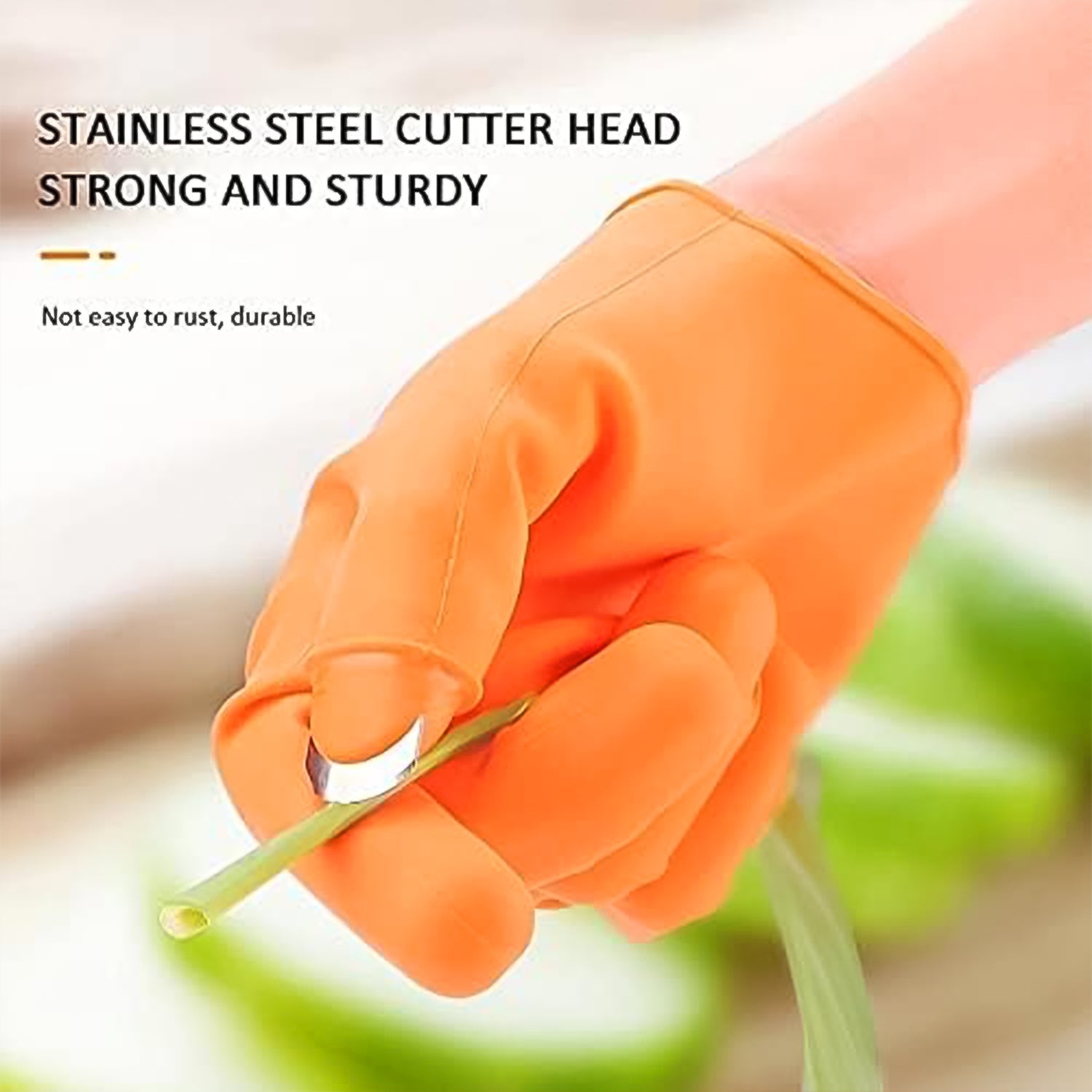 Right-Handed Silicone Thumb Cutter Gloves (1Pc) - Shopmania Wholesale