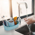 3 in 1 Hand wash Liquid Soap Dispenser with Sponge Holder (1 Set) your brand