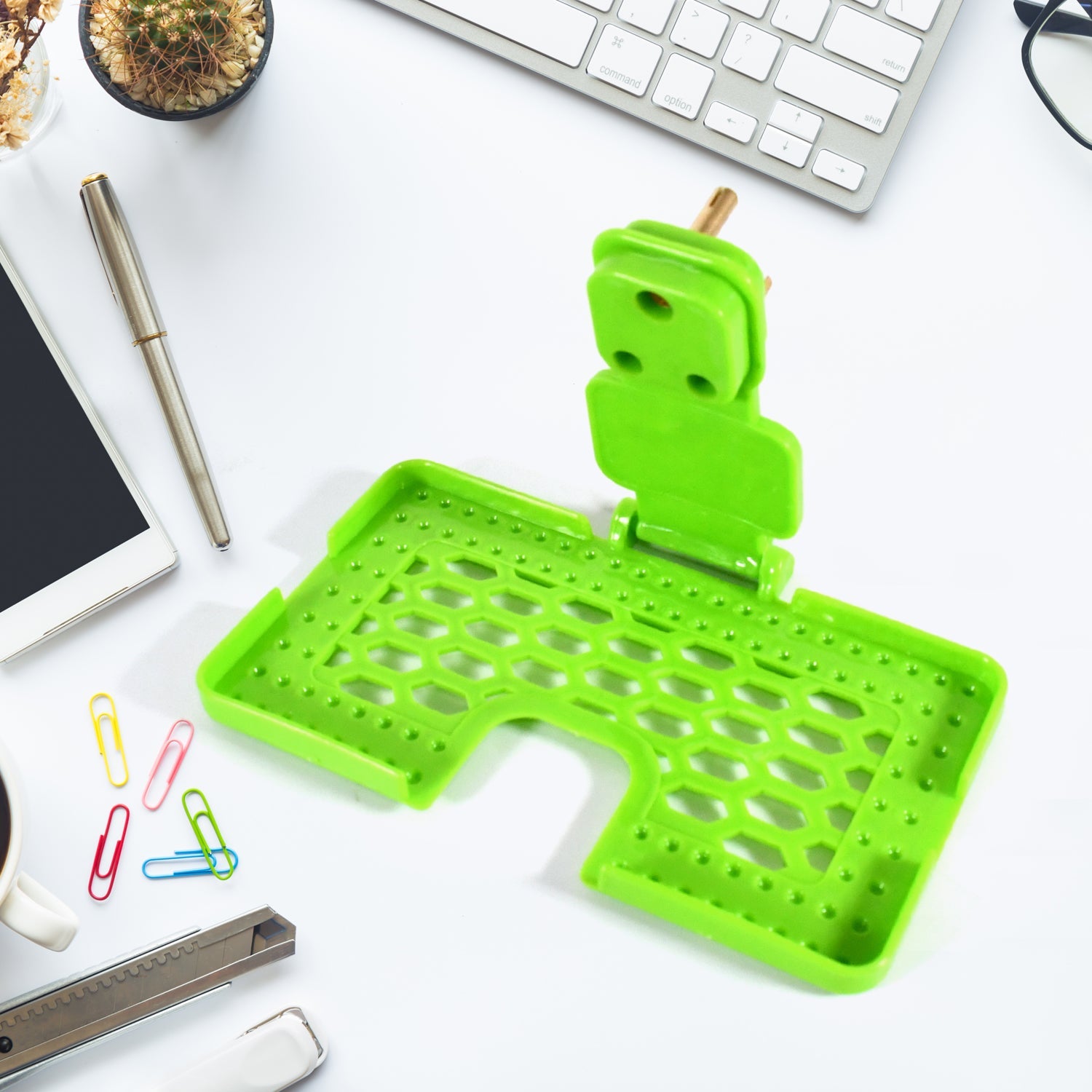 Multi-Purpose Wall Holder Stand for Charging Mobile, Just Fit in Socket and Hang (Mix Color / 1 pc) - Shopmania Wholesale