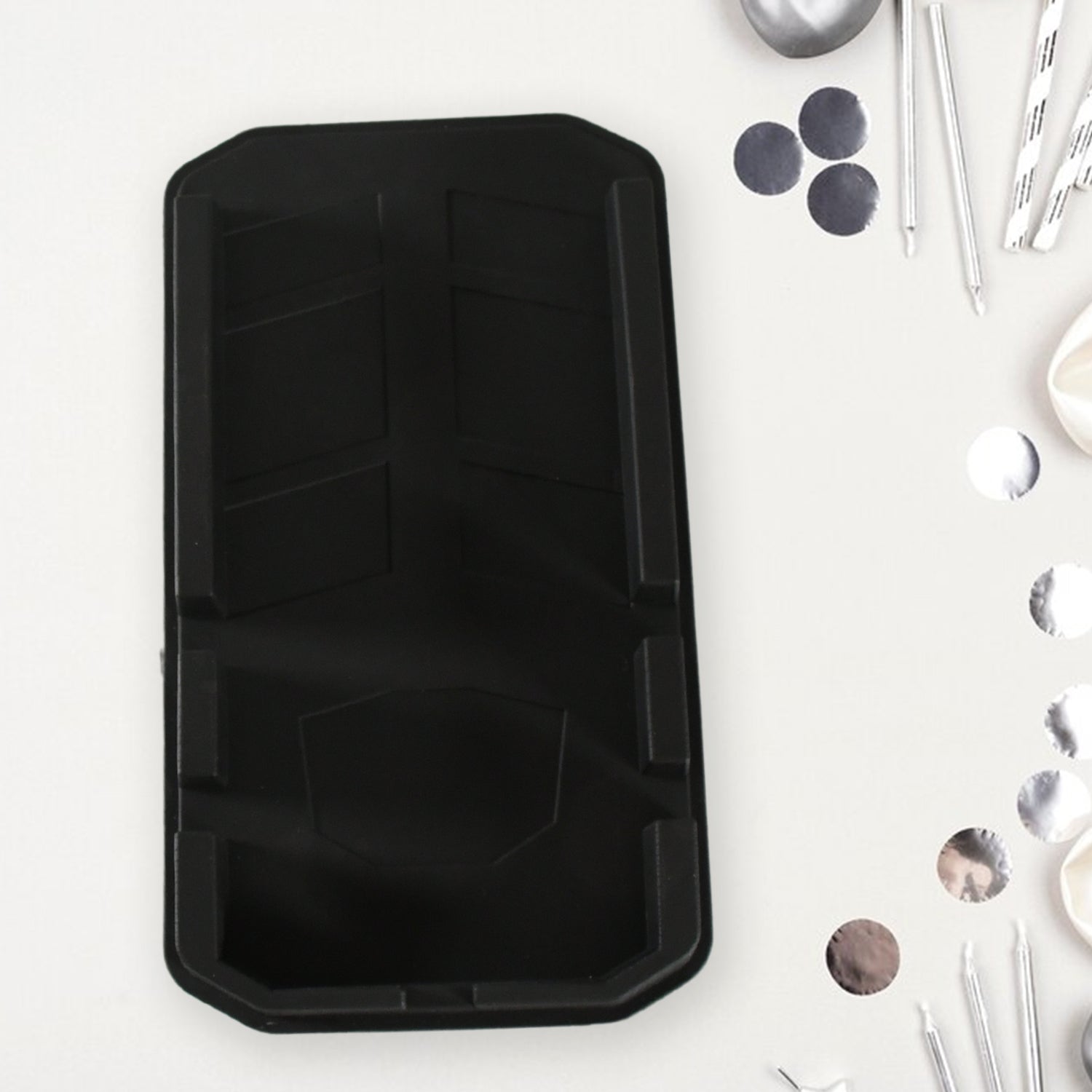 Multipurpose Car Mobile Holder for Dashboard, Anti-slip Durable Silicone Tray Dashboard Pad Storage Mat, Cell Phone Holder, Sun Glasses Stand, GPS Navigation Holder For Car - Shopmania Wholesale