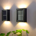 Solar Wall Lights Small Fence Lights Solar Powered Up Down LED Porch Light Garden Lights Outdoor Solar Landscape Lights WaterProof Light (1 Pc) - Shopmania Wholesale