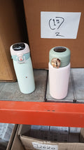 Smart Vacuum Insulated Water Bottle with LED Temperature Display (450 ML Approx / Mix Color & Design) - Shopmania Wholesale