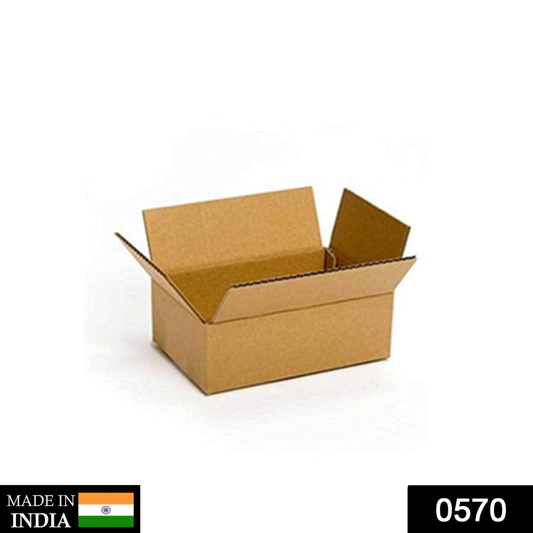 Brown packing box for product shipping.