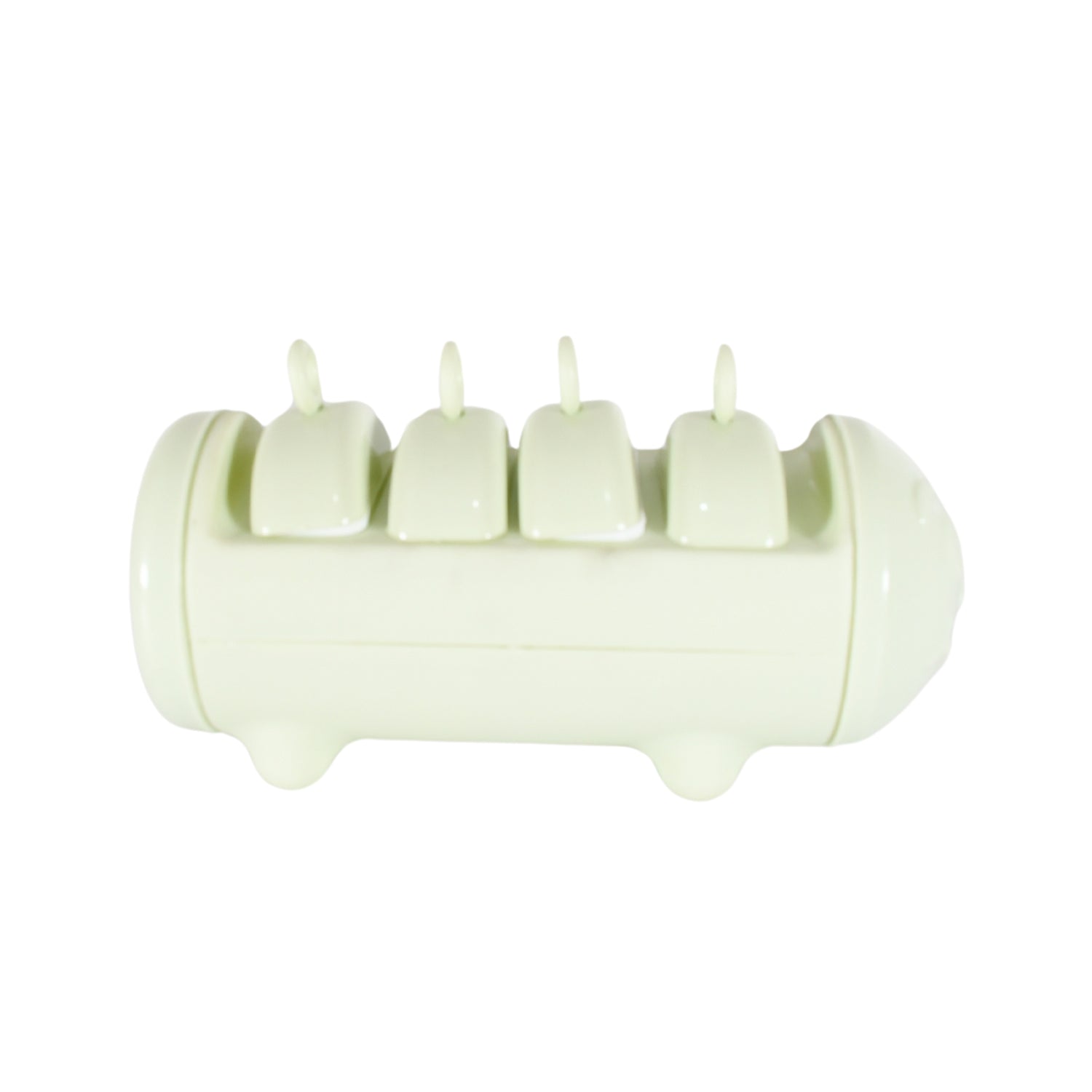 CARTOON SHAPE MOLD ICE CANDY, POPSICLE MOLD ICE, PLASTIC ICE CANDY MAKER KULFI MAKER MOLDS SET WITH 4 CUPS (1 PC / MULTICOLOR) your brand