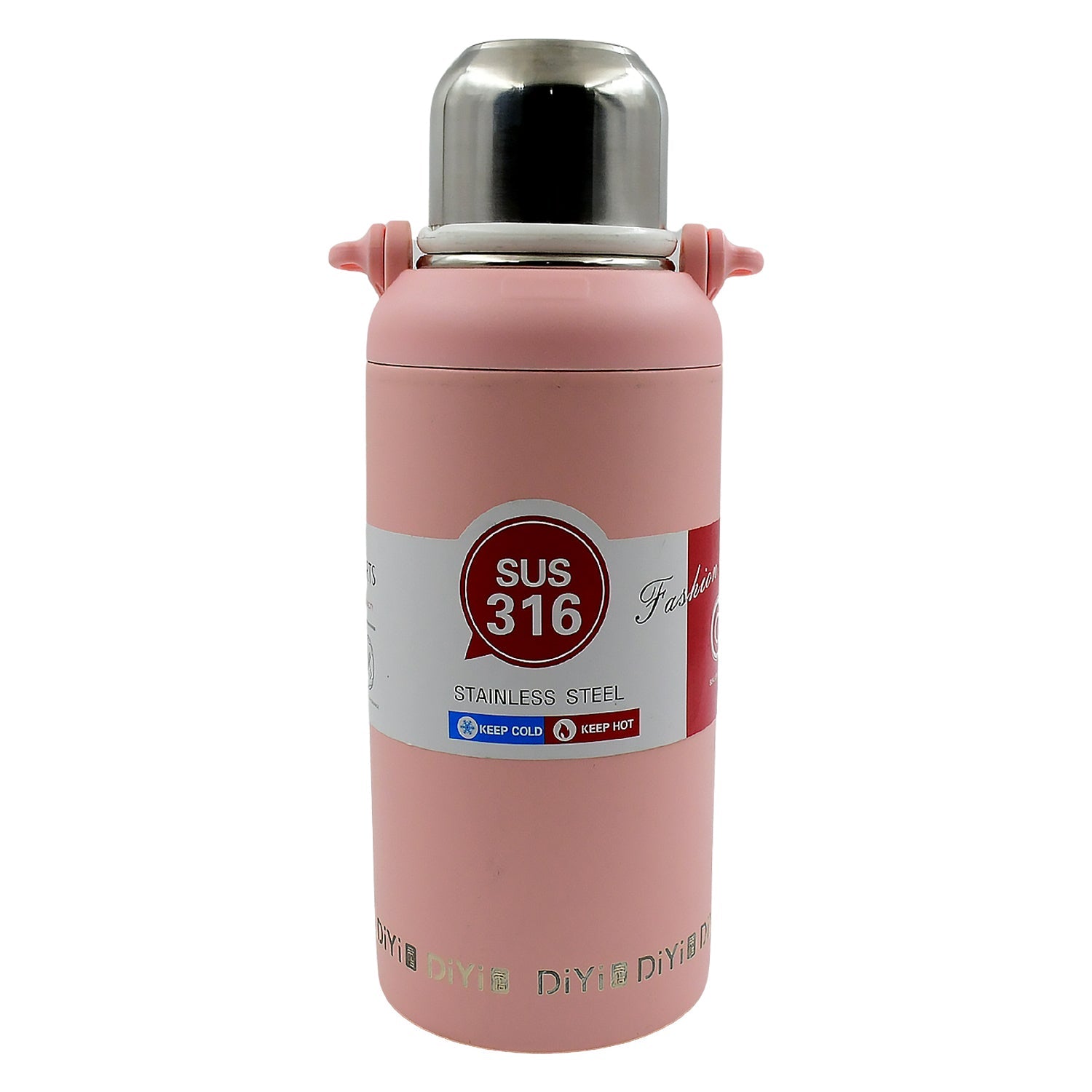 Stainless Steel tumblers 316 Stainless Steel, Vacuum Insulated Cup / Bottle, Portable Travel Kettle / Water Bottle with Handle, Outdoor Large Capacity Sports Kettle Cups / Bottle (1300 ML) - Shopmania Wholesale