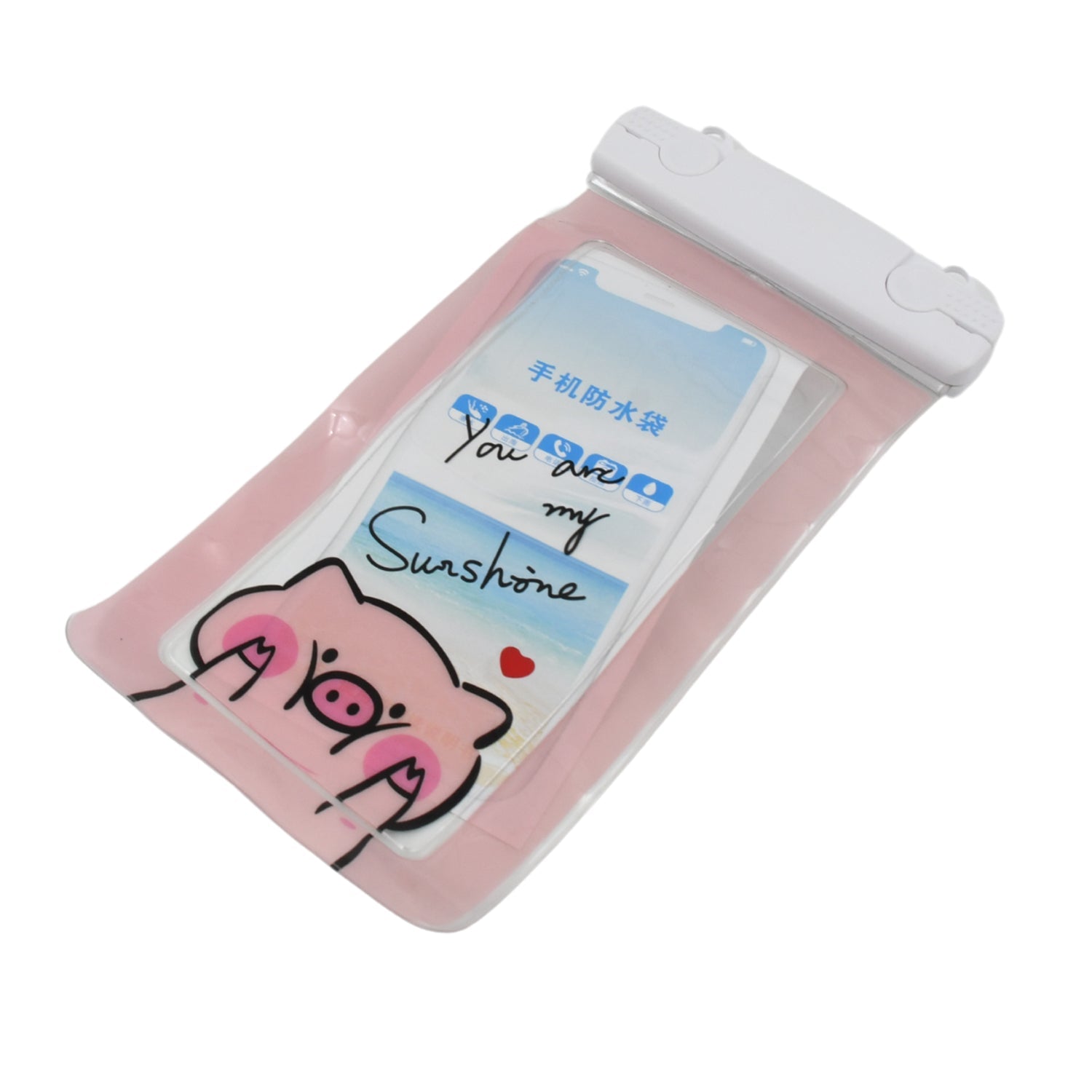 Waterproof Pouch Lock Mobile Cover Underwater Mobile Case For All Type Mobile Phone (1 Pc) your brand