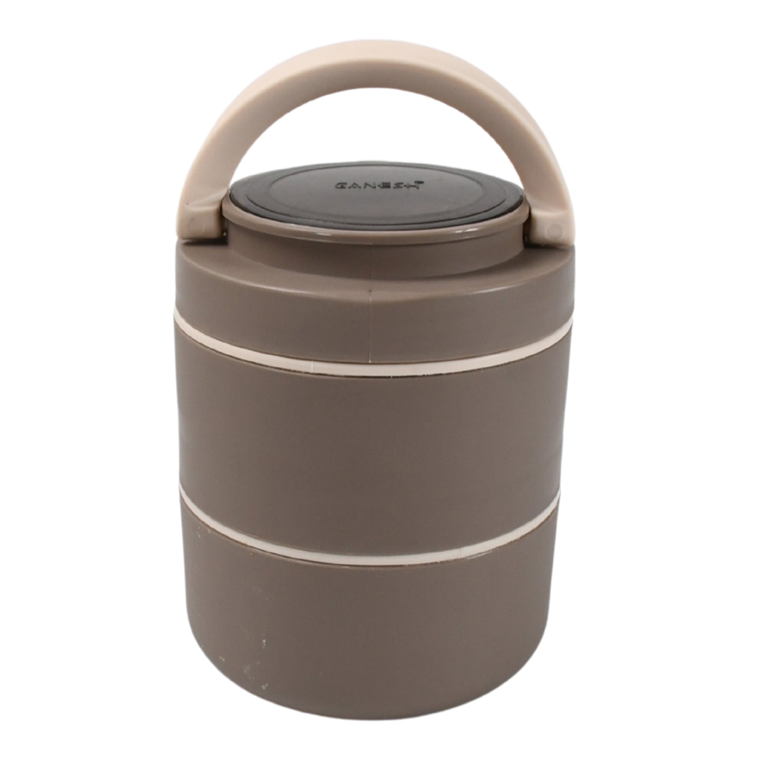 Ganesh Smart Stack 2 Layer Portable Lunch Box Stainless Steel Airtight Leak-Proof Lunch Box for Office, School, Picnic: Color May Vary (2 Layer) - Shopmania Wholesale
