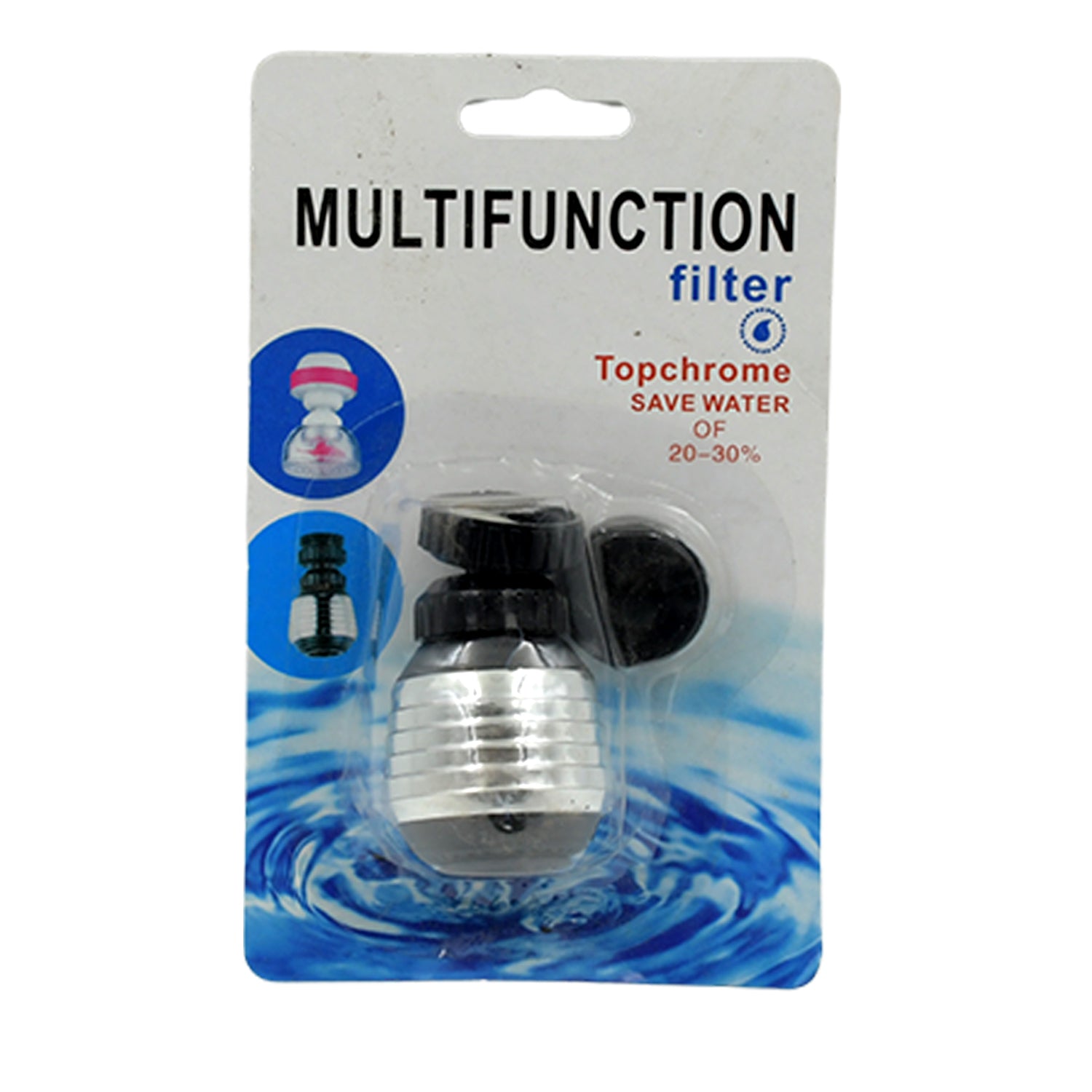 Faucet Bubbler, Faucet Aerator, Water Filter 360° Sink Use for Kitchen, Bathroom, Home Use, High Pressure Power Spray, Plating, for Kitchen Bathroom (1 Pc) - Shopmania Wholesale