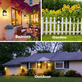 Solar Wall Lights / Lamp Outdoor, Wireless Dusk to Dawn Porch Lights Fixture, Solar Wall Lantern with 3 Modes & Motion Sensor, Waterproof Exterior Lighting with Clear Panel (1 Pc ) - Shopmania Wholesale
