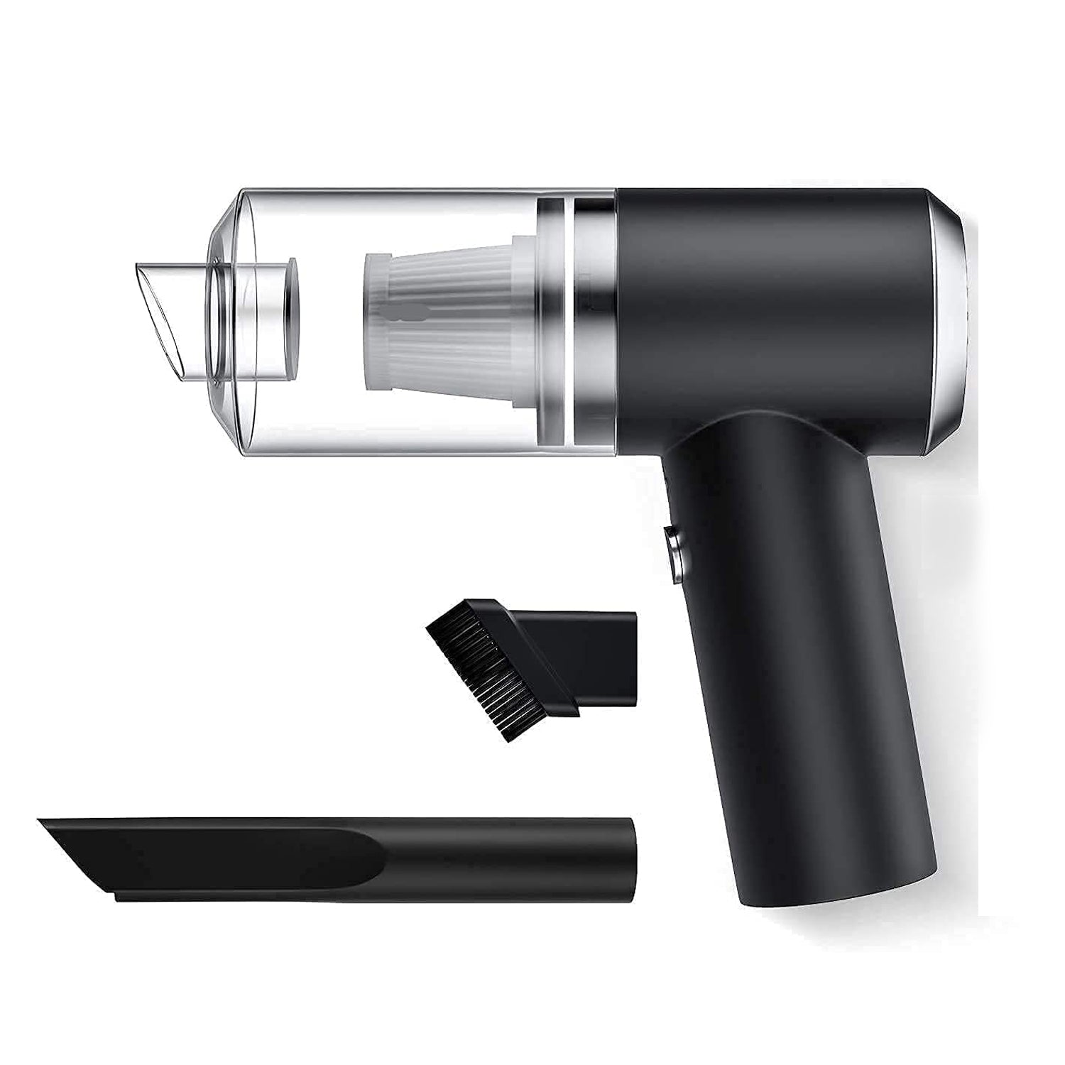 Vacuum Cleaner Dust Collection  2 in 1 Car Vacuum Cleaner 120W High-Power Handheld Wireless Vacuum Cleaner Home Car Dual-use Portable USB Rechargeable - Shopmania Wholesale