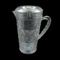 Mocktail Pet Jug  Plastic Jug With lid, Drinking Beverage Jag, Transparent Tableware  Reusable BPA Free, Plastic Water jug for Home use, Perfect for Home, Restaurants your brand
