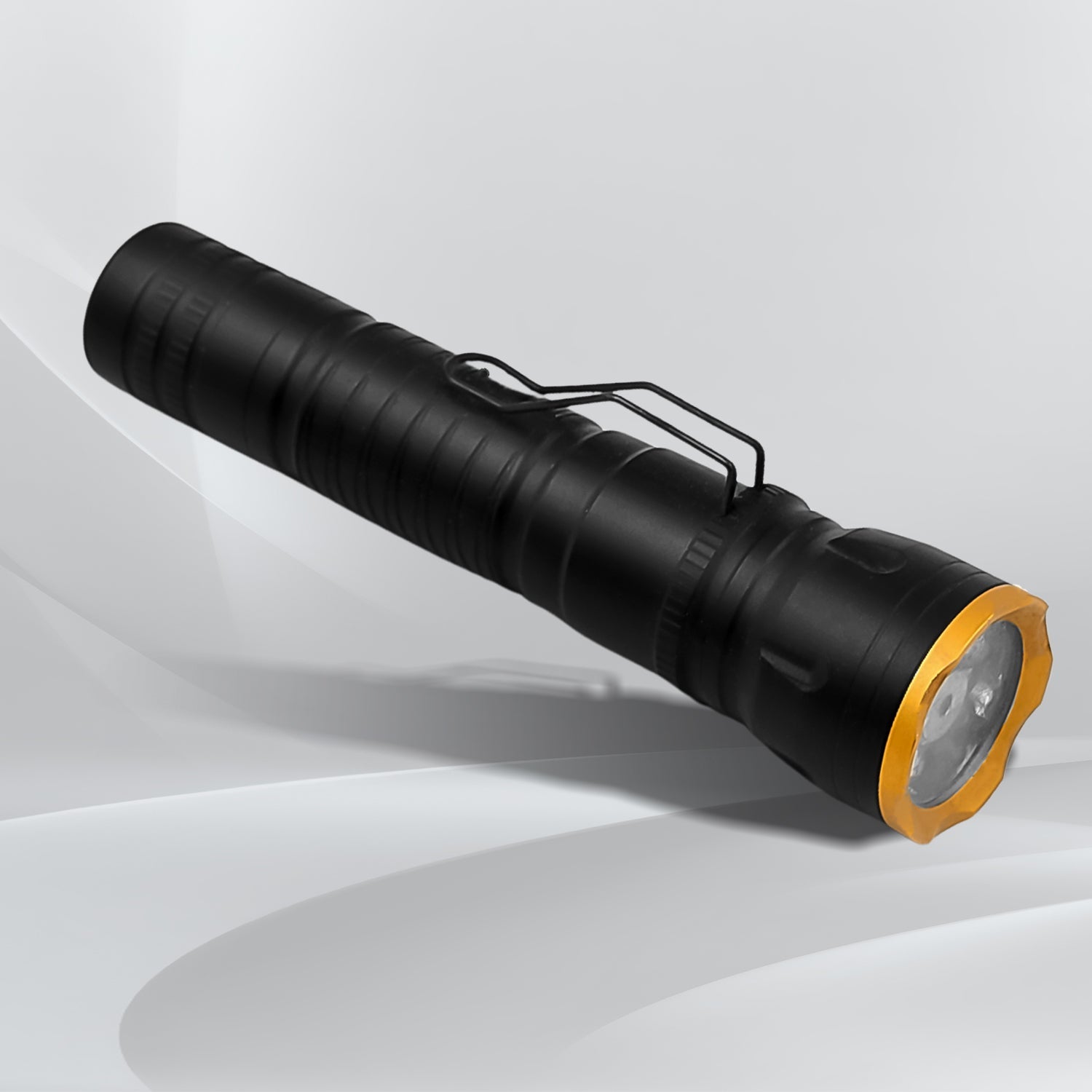 2in1 5 LED With 1 Laser Light Portable Mini Torch / Flashlight LED Powerful High Lumens Pen Light with Clip, Portable Pocket Compact Torch for Emergency A Battery operated (1 Pc / Battery not included) - Shopmania Wholesale