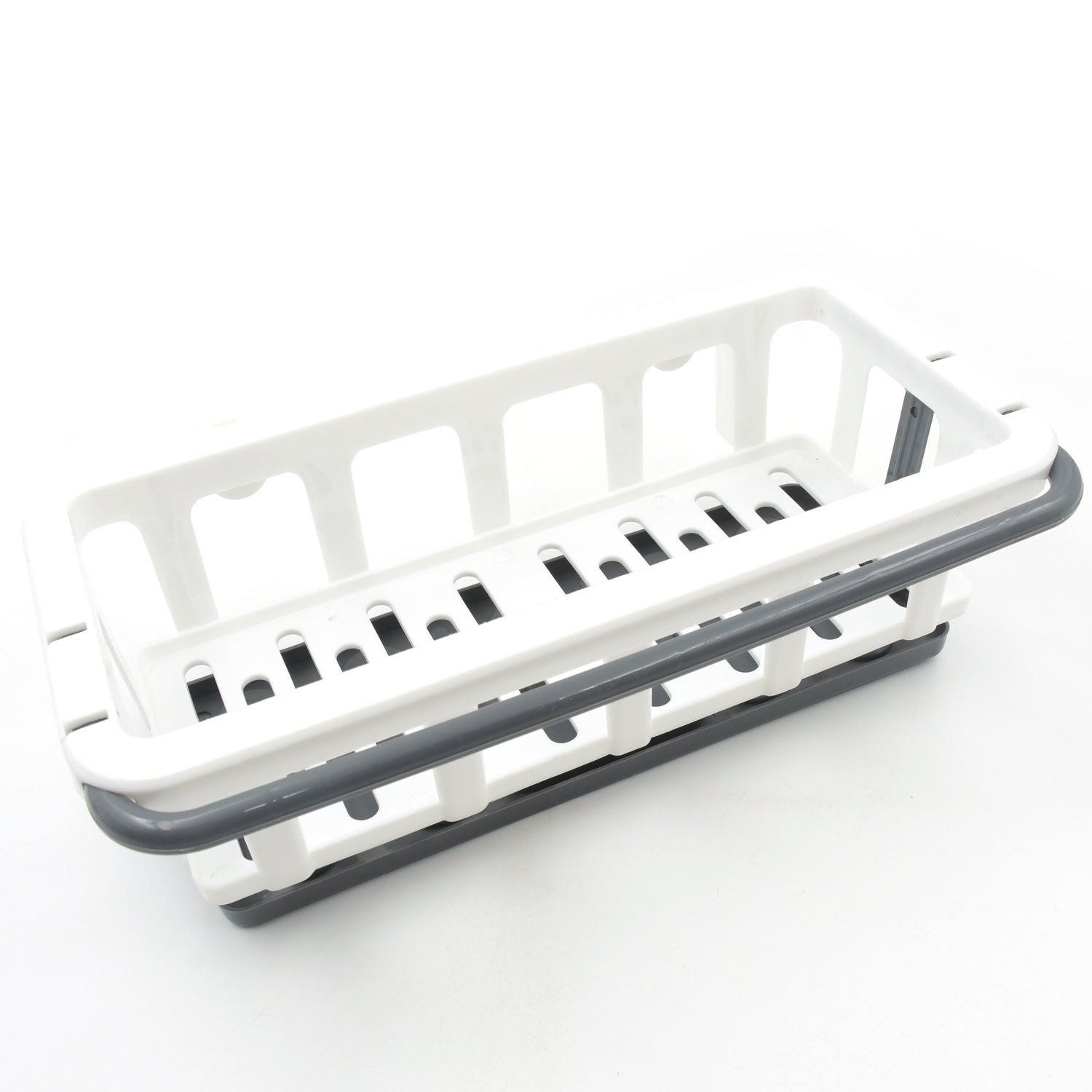 Multipurpose Platic Hanging Drain Rack Retractable Sponge Storage Hanging Rack With Adhesive Hook for Kitchen and Bathroom Dishcloth Holders Basket Drying Tray Organizer - Shopmania Wholesale