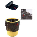 Black Garbage Bags / Dustbin Bags / Trash Bags 45x50cm (1Pc) your brand