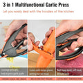 Multifunctional Garlic Press, Garlic Mincing & Crushing Tool (1 Pc) - Shopmania Wholesale