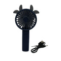 17731 Portable Small Electric Fan Handheld, USB Rechargeable Mini Student Handheld Class Personal Fan (1 Pc / Mix Color Design) - Shopmania Wholesale