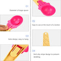 Ice Cream Spoons 2pcs Plastic Water Melon Scoopers with Trigger Dipper and Adults for Summer Party Ice Cream Scoop, Food Serving Spoon Kitchen Tools Ice Cream Digging Spoon Household Spoons Cupcake Spoons Aps Fruit Ball Player (2 Pc) your brand