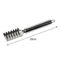 Fish Scale Remover Scraper Stainless Steel Fish Cutting Tools Sawtooth Easily Remove Fish Scales-Cleaning Brush Scraper Kitchen Tool- your brand