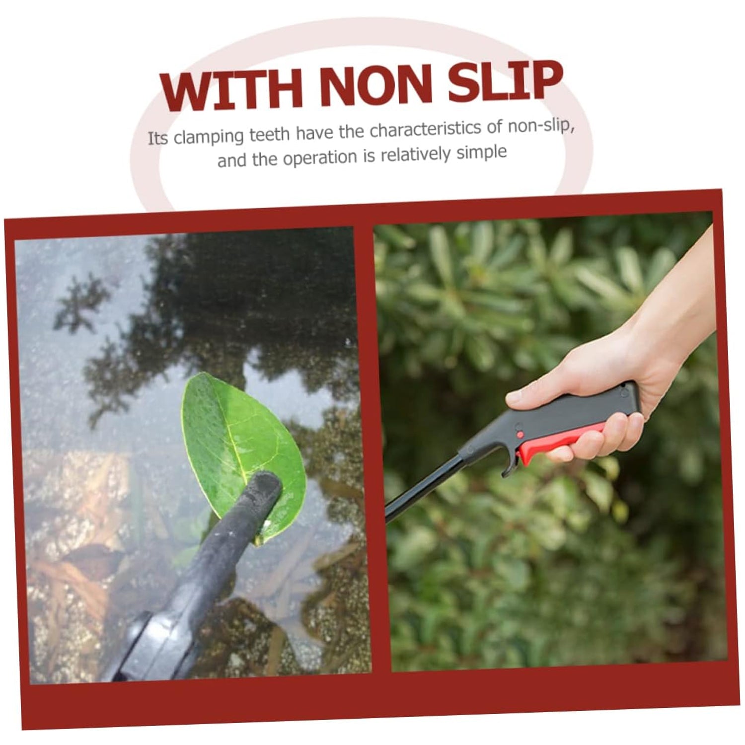 Extra Long Pickup Aid Trash Picker Upper, Rotating Hand, Heavy Duty Grip Arm - Reaching Assist for Litter, Elderly, Garden  Disabled, Handicap Arm your brand