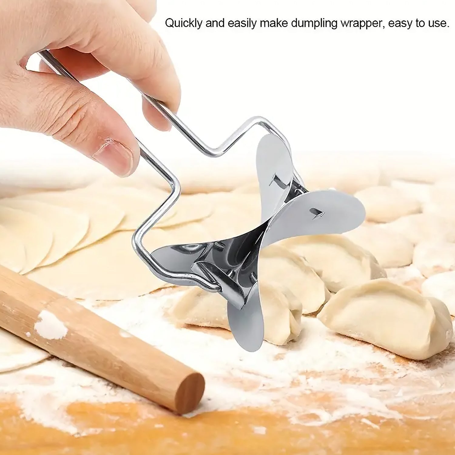 Puri Cutter Stainless Steel Roller Machine for Baking Tools - Shopmania Wholesale