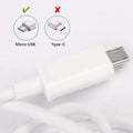 Sturdy micro USB cable for fast charging.