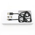 Magnetic Charging Cable 3 in 1 Metal Magnetic Micro USB Type C Lighting Cable with LED, Multiple Charging Adapters for All Android and all Smartphones  (Compatible with All Android and iPhone Smartphones, Tablet, PC, Mobile - Shopmania Wholesale