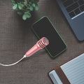 Mini Microphone Mic with Earphone for Voice Recording, Mike Mic Microphone with Handsfree for Mobile Computer, Headphone Handfree Earphone Usb Microphone Vocal Gift Miniature Children (1 Pc) your brand