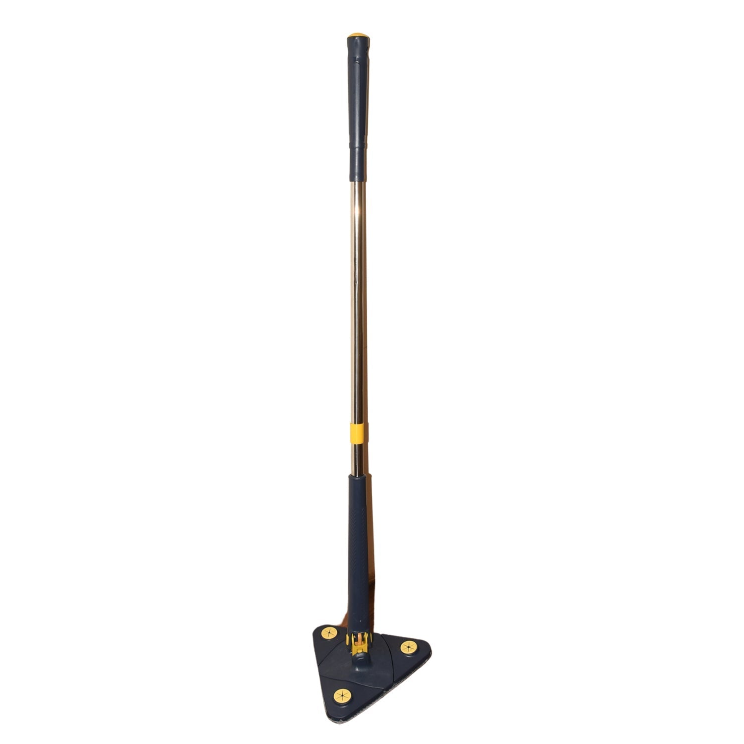 Rotatable Adjustable Triangle Cleaning Mop Triangle Mop with Stainless Steel Long Handle Push-Pull Squeezing Cleaning Mop Dry & Wet Mop for Floor Windows (1 Pc) your brand