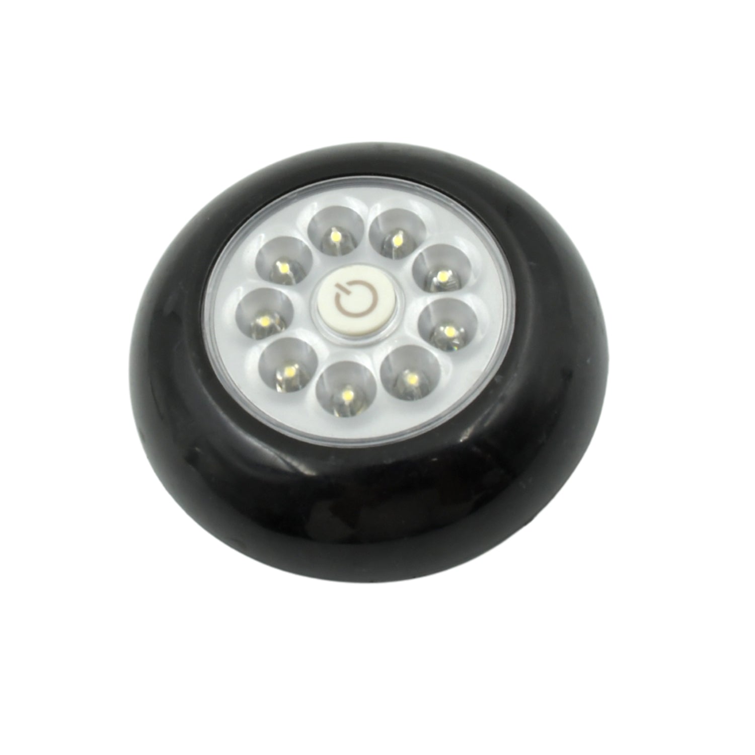 9 LED Touch Light Closet Light Battery Powered Stick-on Anywhere Puck Lights with New Strong Adhesive for Cabinet, Stair, Bedroom, Kitchen Night Light Stick Tap Night ( Battery Not Included / 1 Pc ) - Shopmania Wholesale
