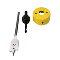 Door Lock Installation (22mmx150mm) Hole Saw Kit (1 Set) your brand